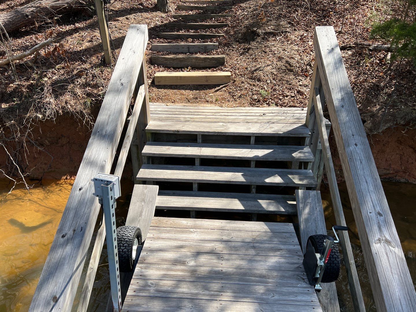 Dock using Wood Sealant by DuraSeal