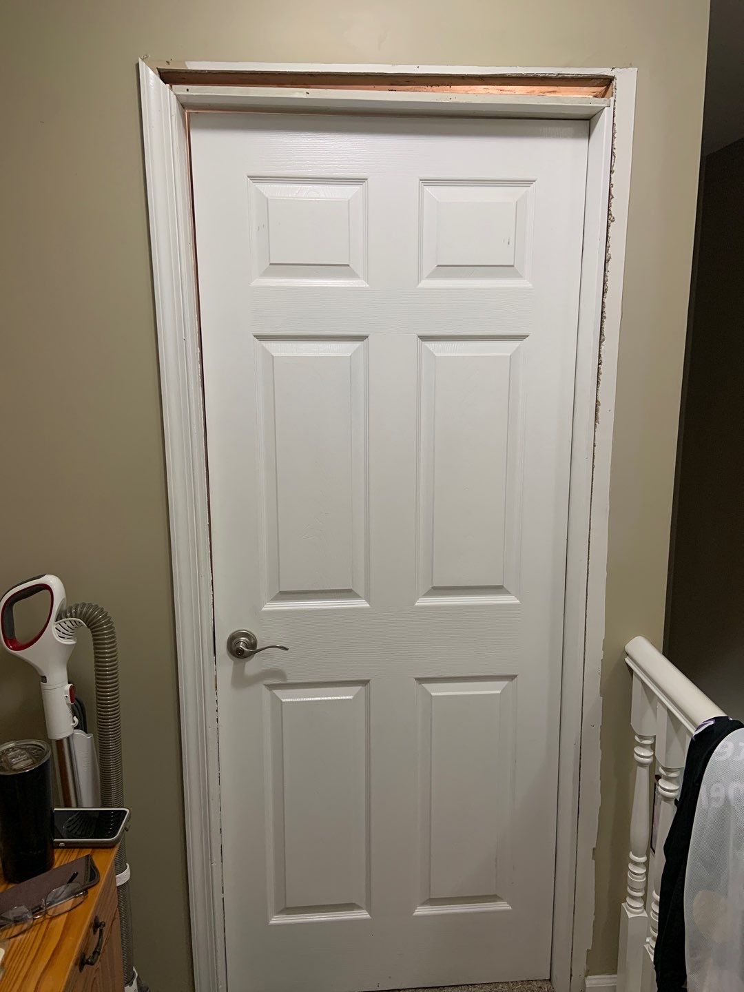 Door Repair using Interior Door Jamb by A1 NERDY HOMES LLC