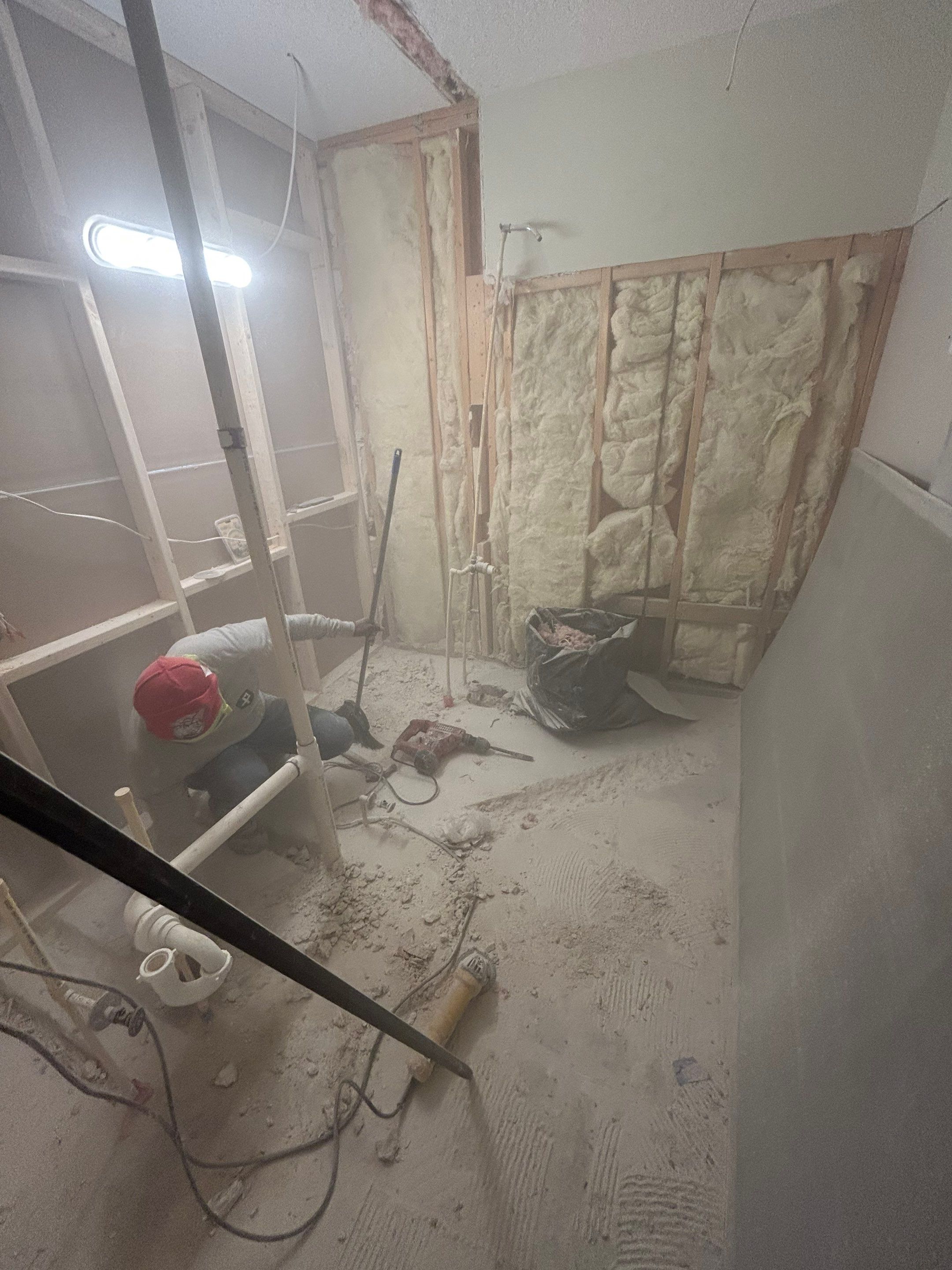 Hallway Bathroom & Closet Renovation by urban green energy llc