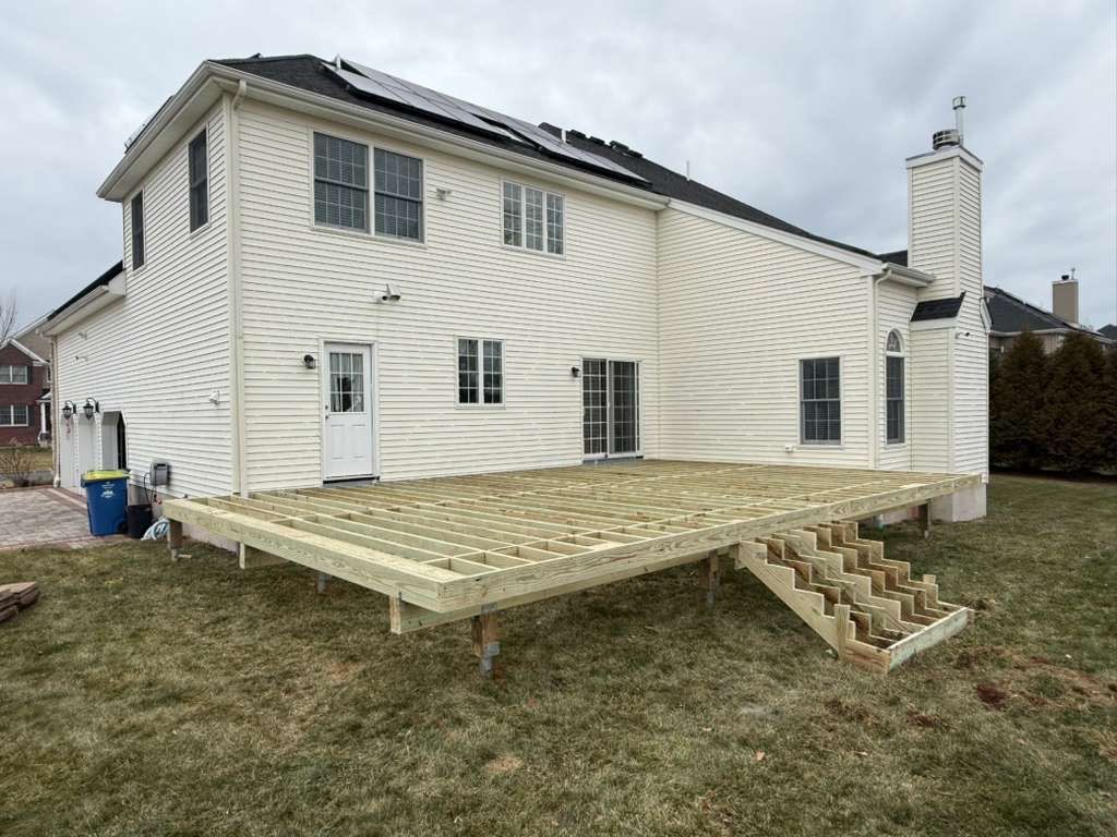 New Deck and outdoor Kitchen In Hillsborough , New Jersey by deck guardian