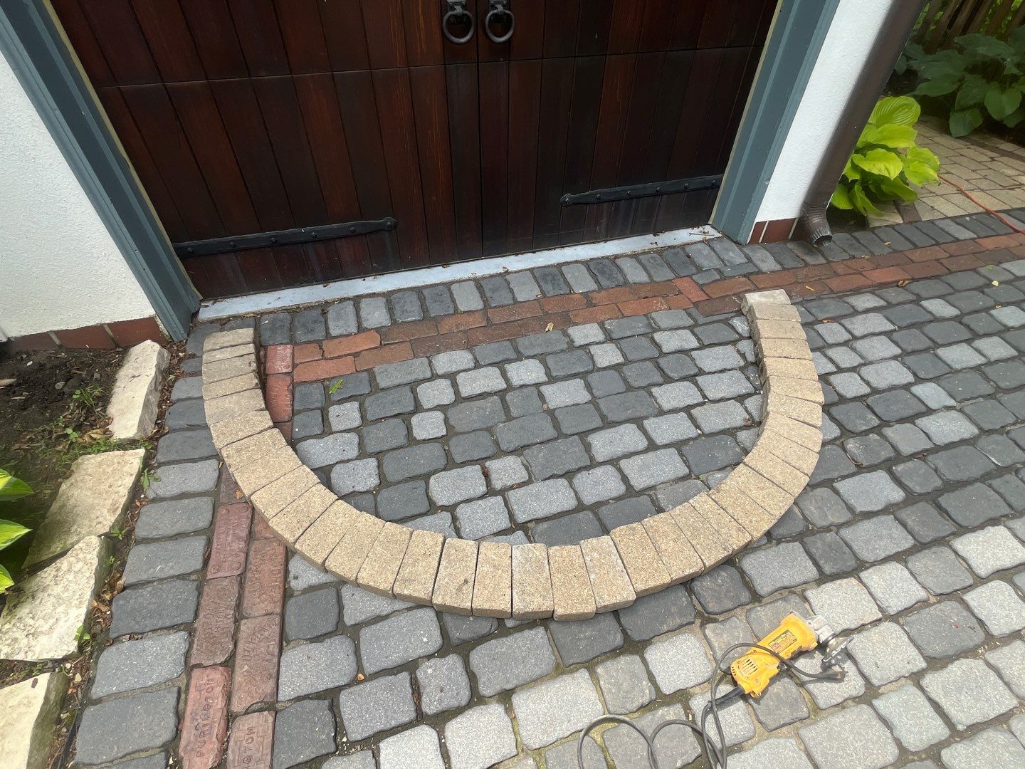 Glencoe, IL brick paver clean sand seal, repair, and reseal by Northern Power Washing LLC.
