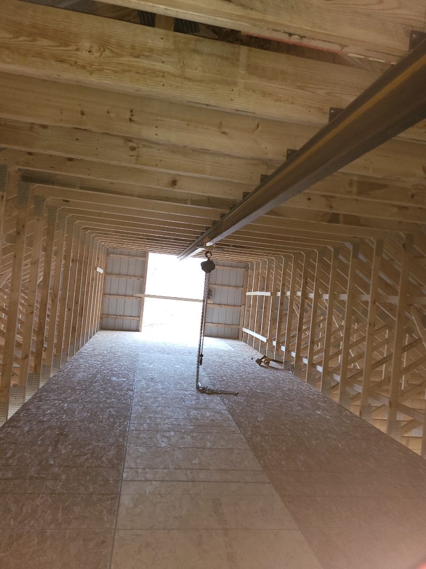 40'x60'x14' Hobby Barn by The Barn Builders 