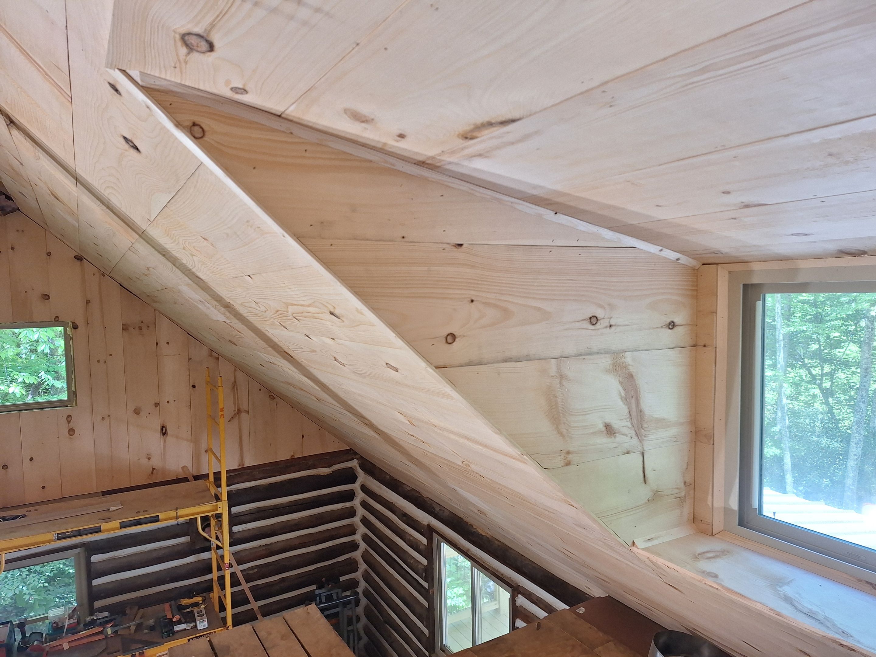 Carpentry Project in Zirconia, NC by Secure Restoration