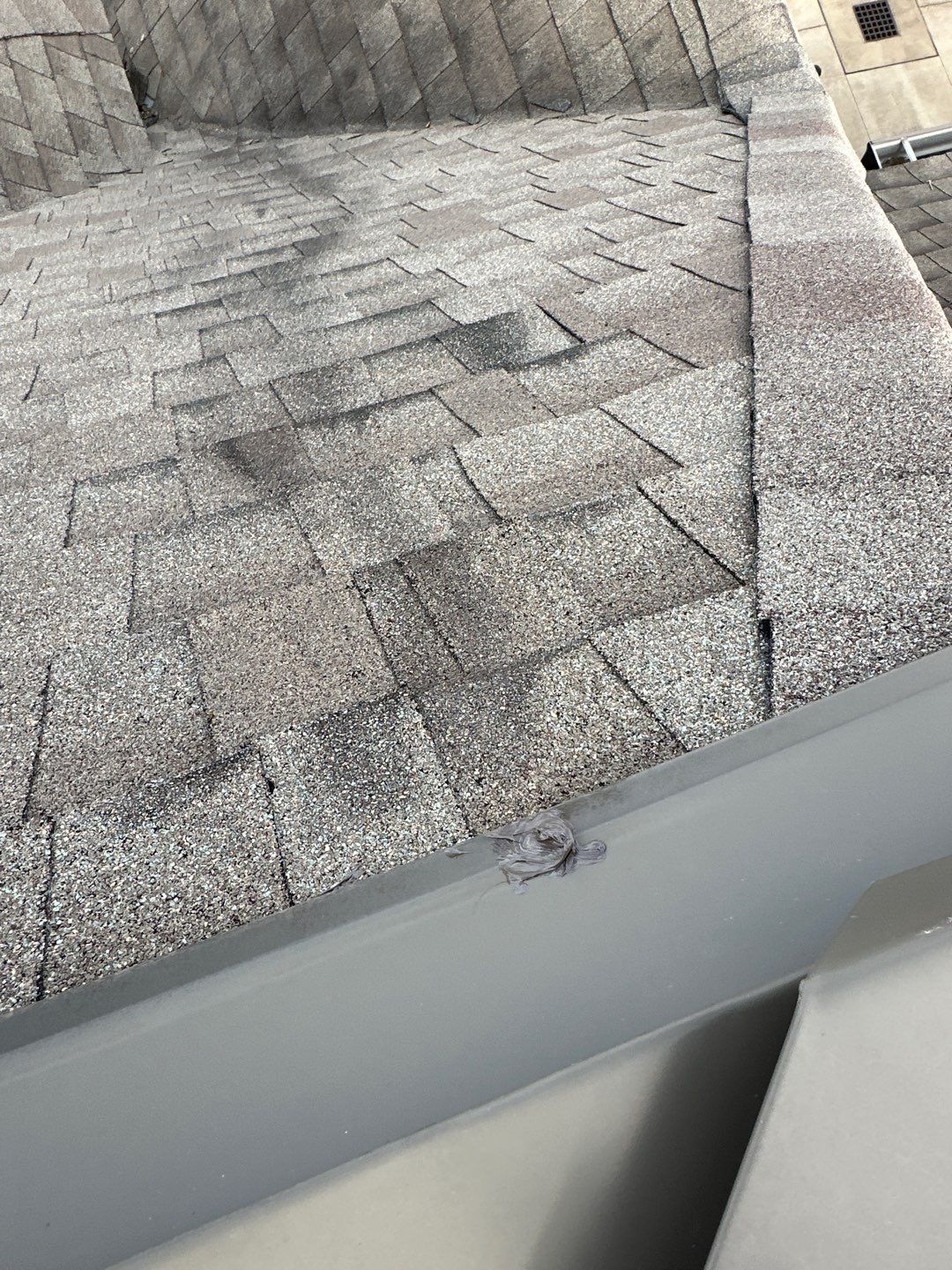 Hail Damage using Owen's Corning Duration (Lifetime) Shingles by Roof Repair Company