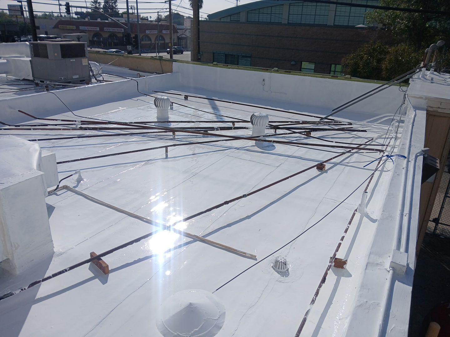 Silicone Coating System by Hull Brothers Roofing