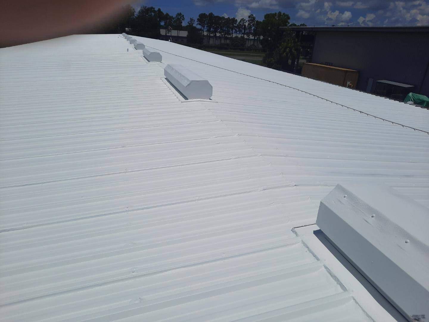 29,787 SQ Ft Commercial Metal Roof in Hazlehurst by Southern Roof Solutions