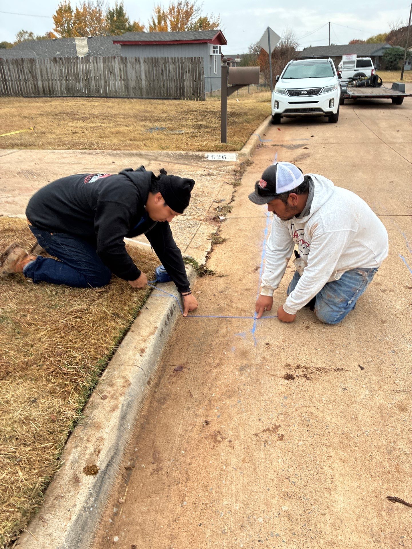 Concrete work and Carport Install by Clays Services Inc