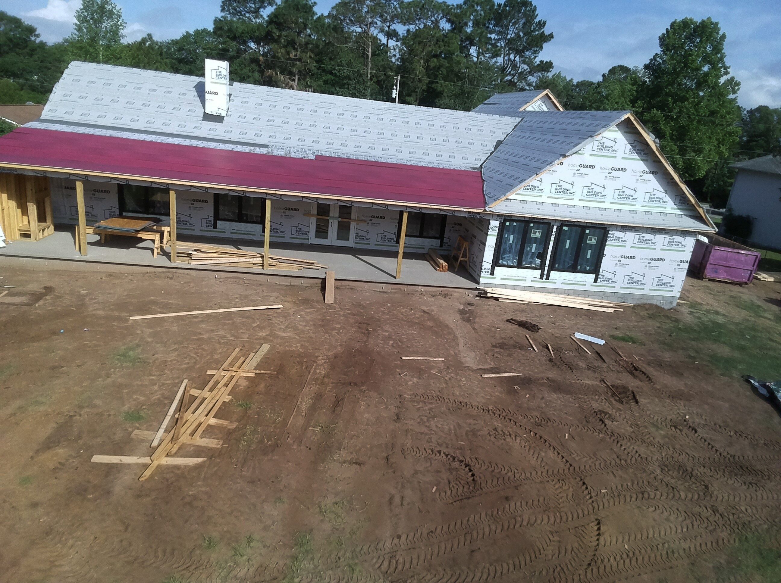 Home under constrution by Cornerstone Home Builders, LLC