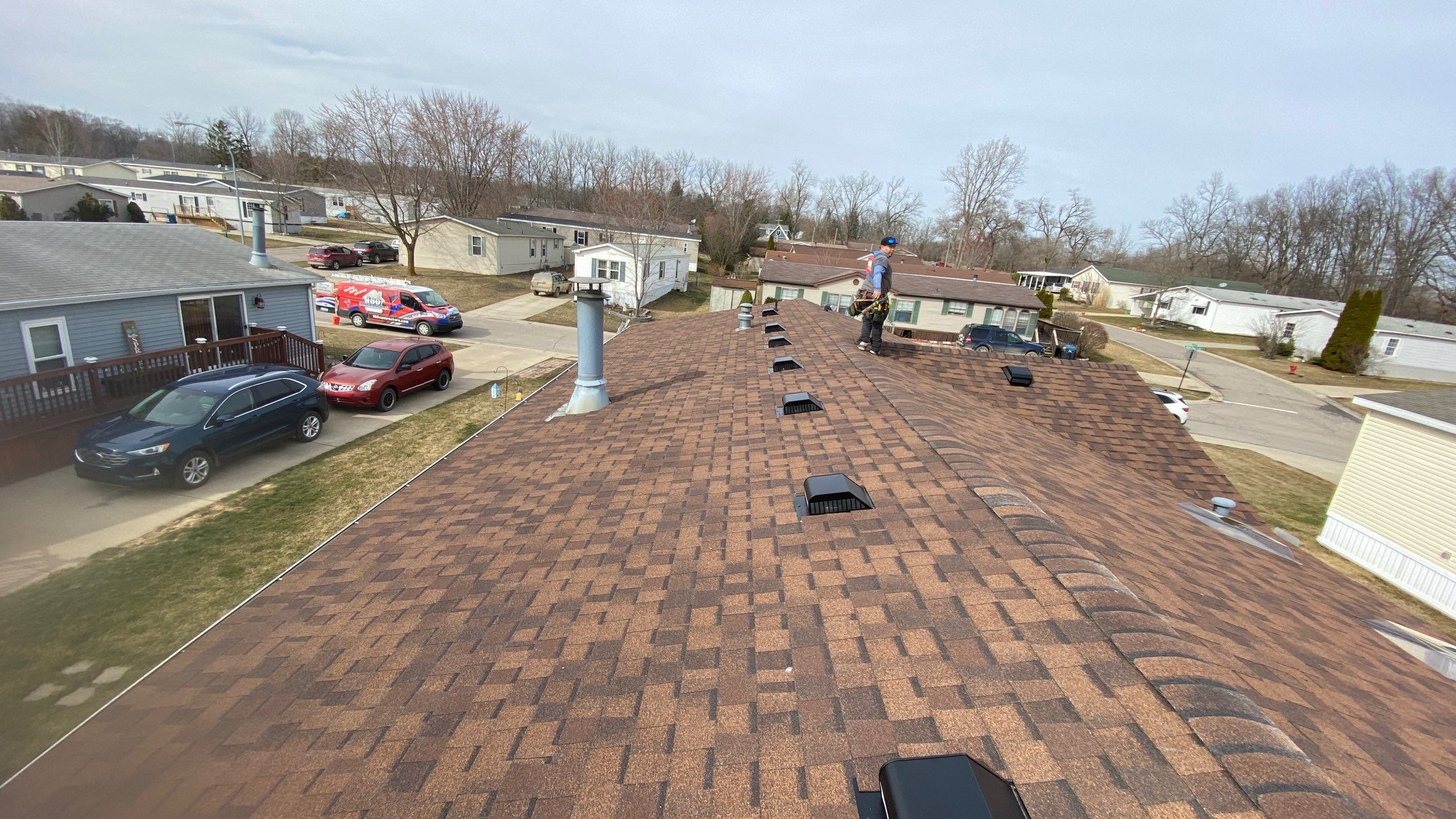 Roof Replacement using CertainTeed Landmark by 180 Contractors