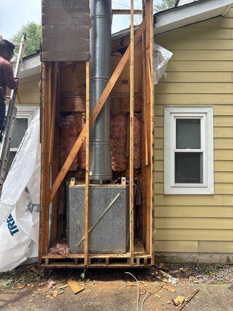 Marietta, GA Siding, Rotten Wood, Front Door, and Gutter Replacement with Exterior Painting by Nelson Exteriors