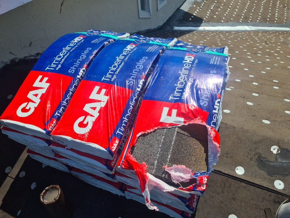 Residential Roofing Installation using GAF by BLUES BROTHERS ROOFING