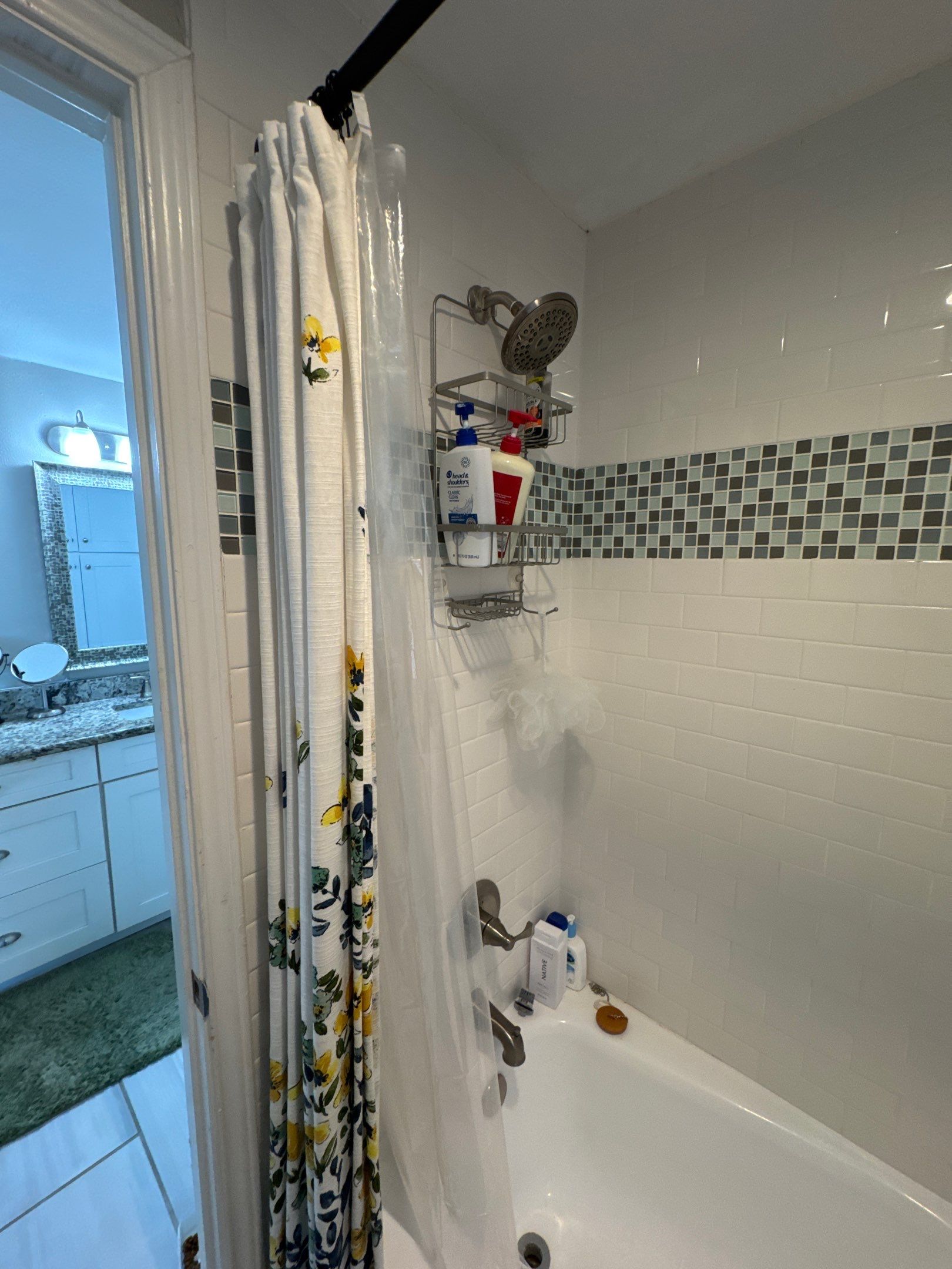 🌸 Designer Sanctuary: Full Bathroom Remodel with Bespoke Wallpaper Finish by Tibi Soli LLC