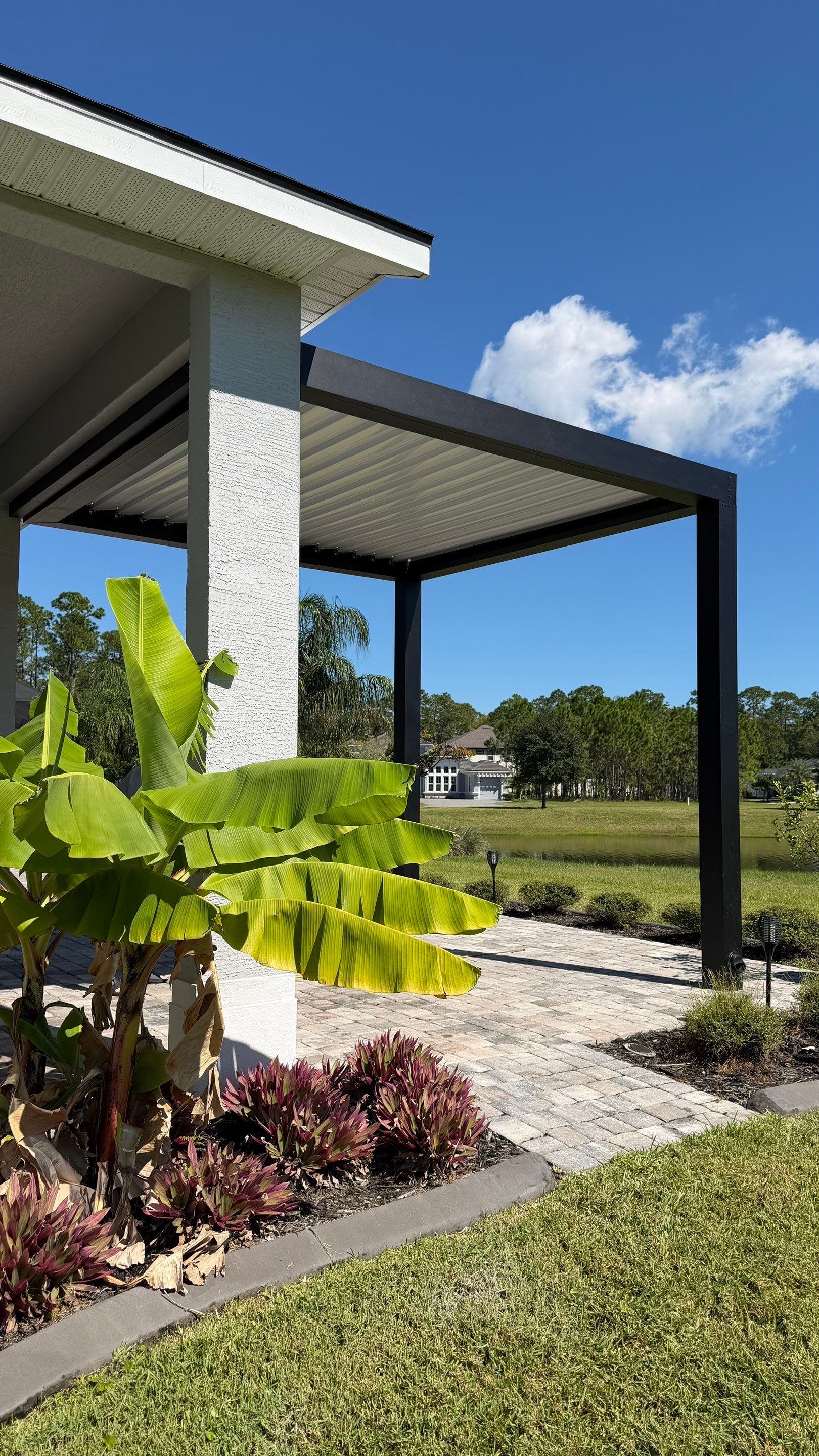 Motorized Pergola by Smart Guard Shutters
