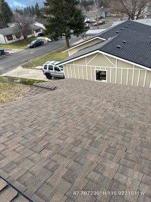 Residential Roofing Installation and Sheathing Replacement in Post Falls