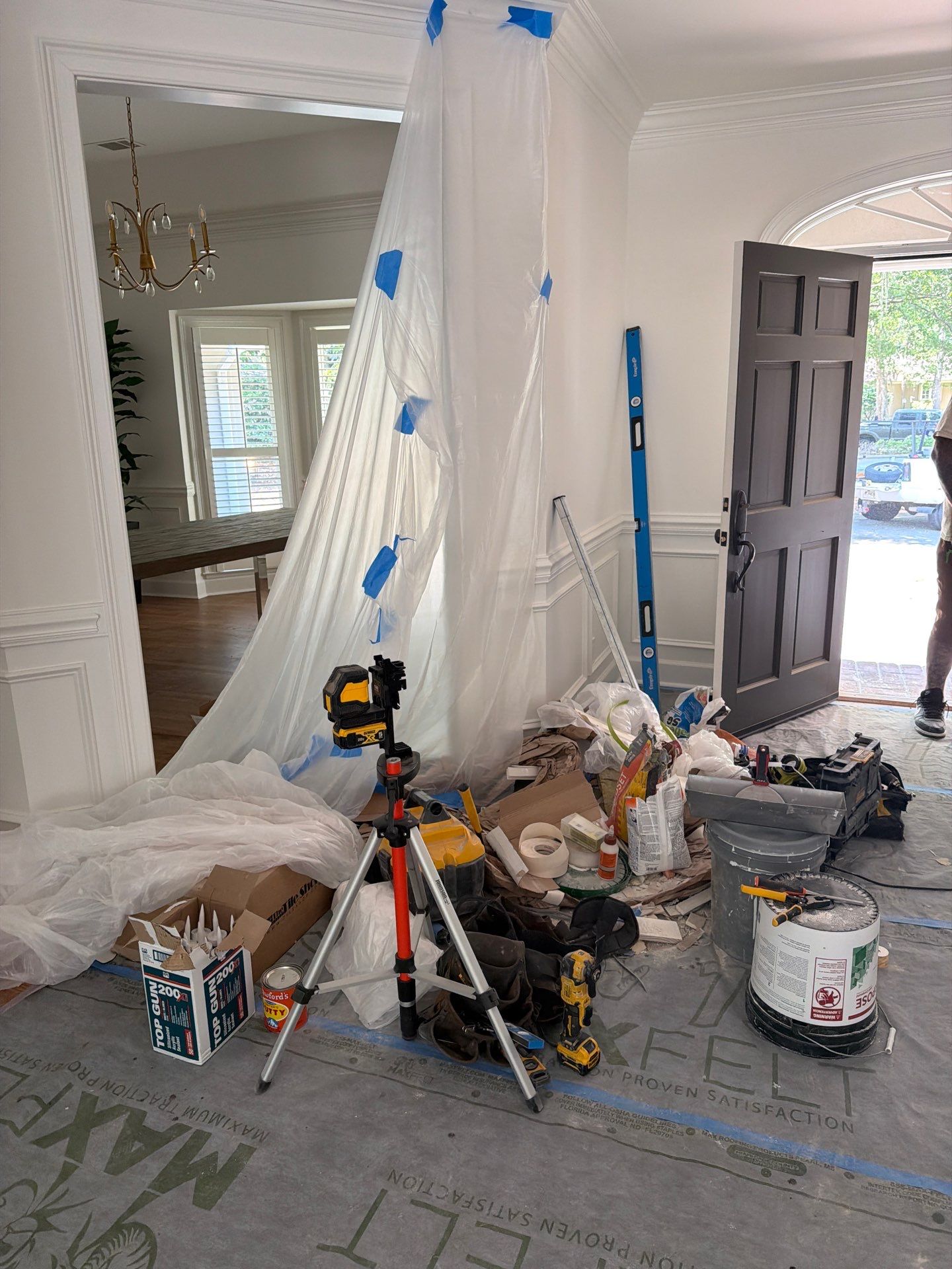 Full Interior Renovation and Custom Hardwood Flooring in Savannah by TC Construction LLC