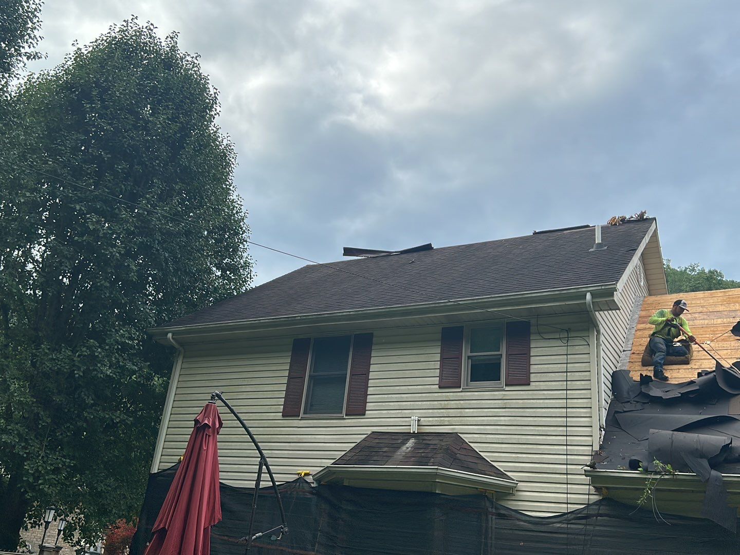 Residential Roofing Installation using Metal by Mr. Roofer