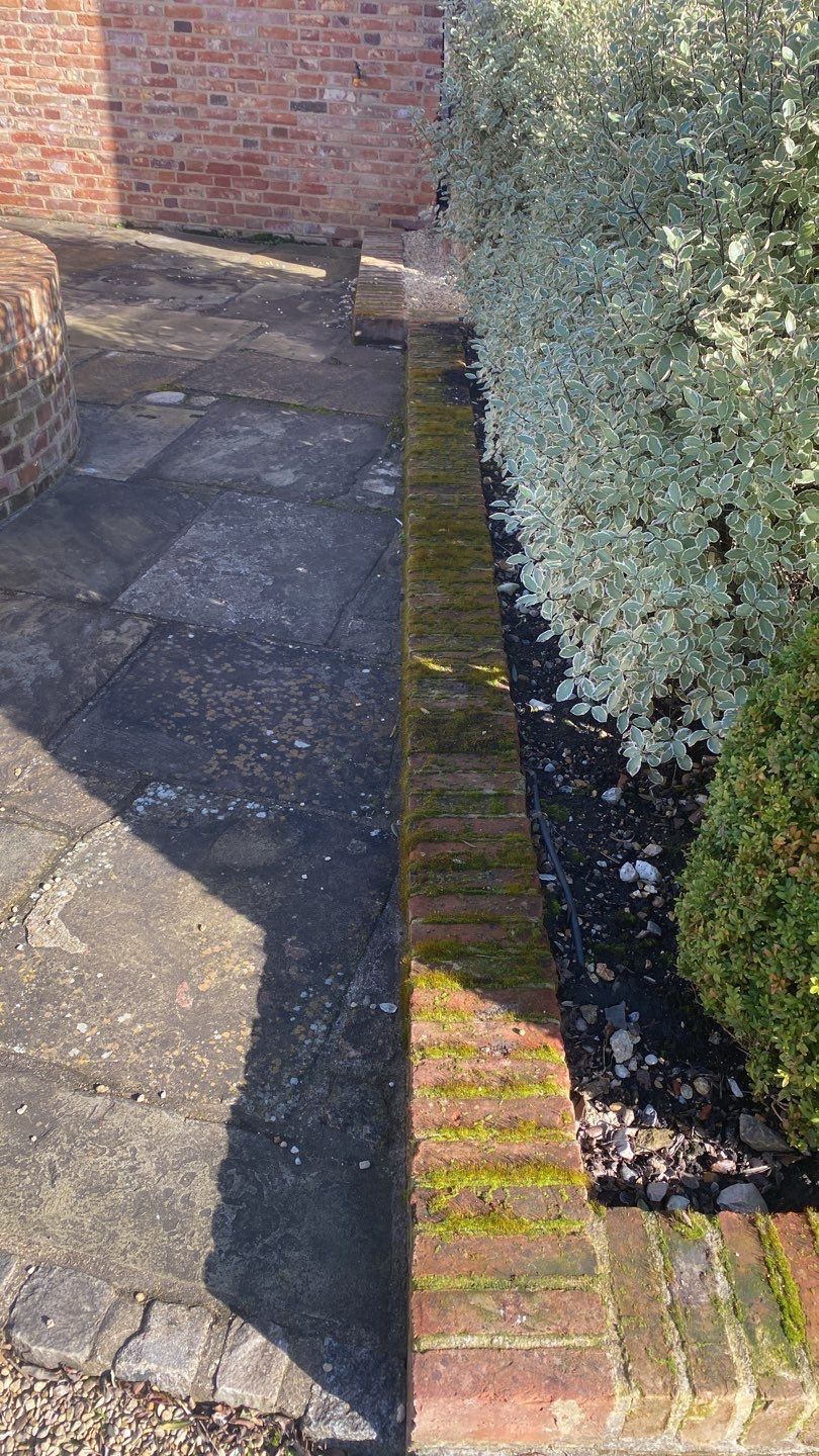 Patio Clean using honda 21 ltr/min by Ges Exterior Cleaning ltd