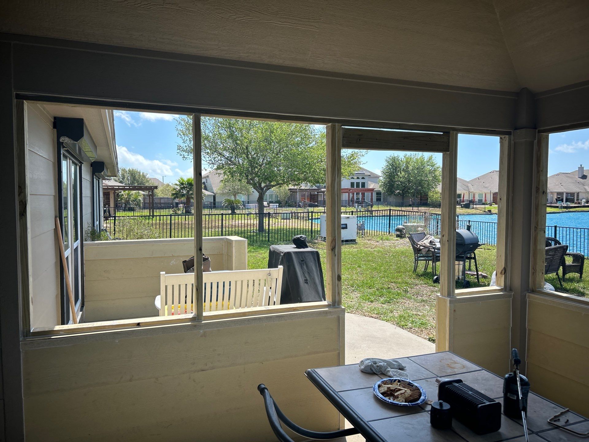 Man Shade by Bayfront Roofing and Construction