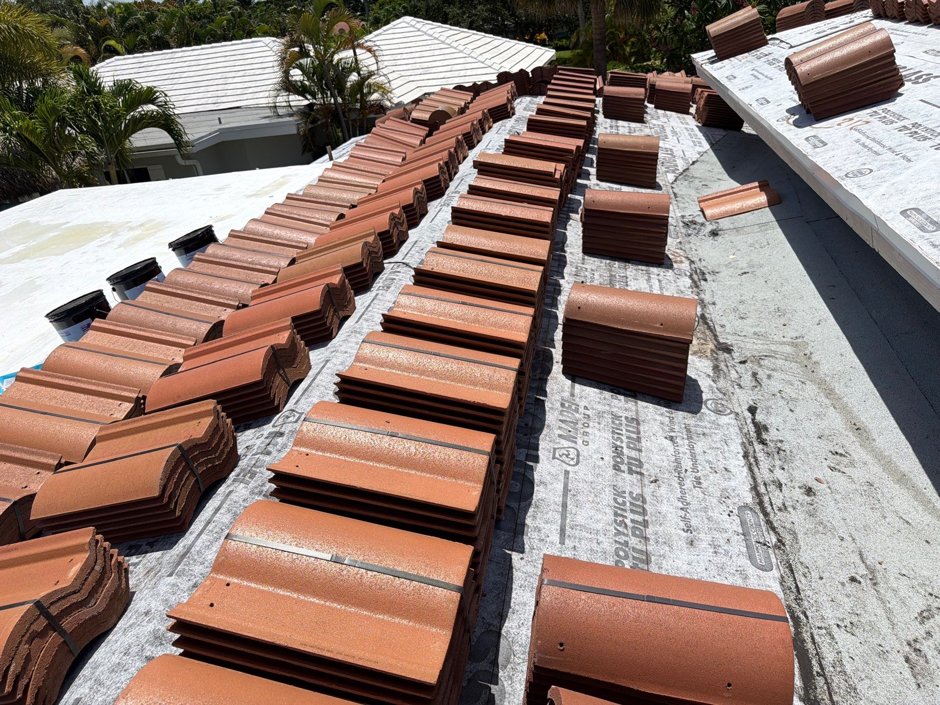 Residential Roofing Installation using Crown by BLUES BROTHERS ROOFING