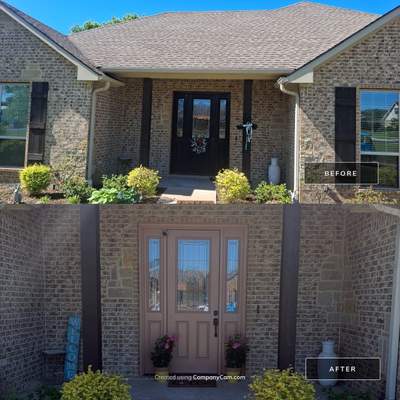 A Canton, TX Fresh Exterior Update & Pergola Refresh
