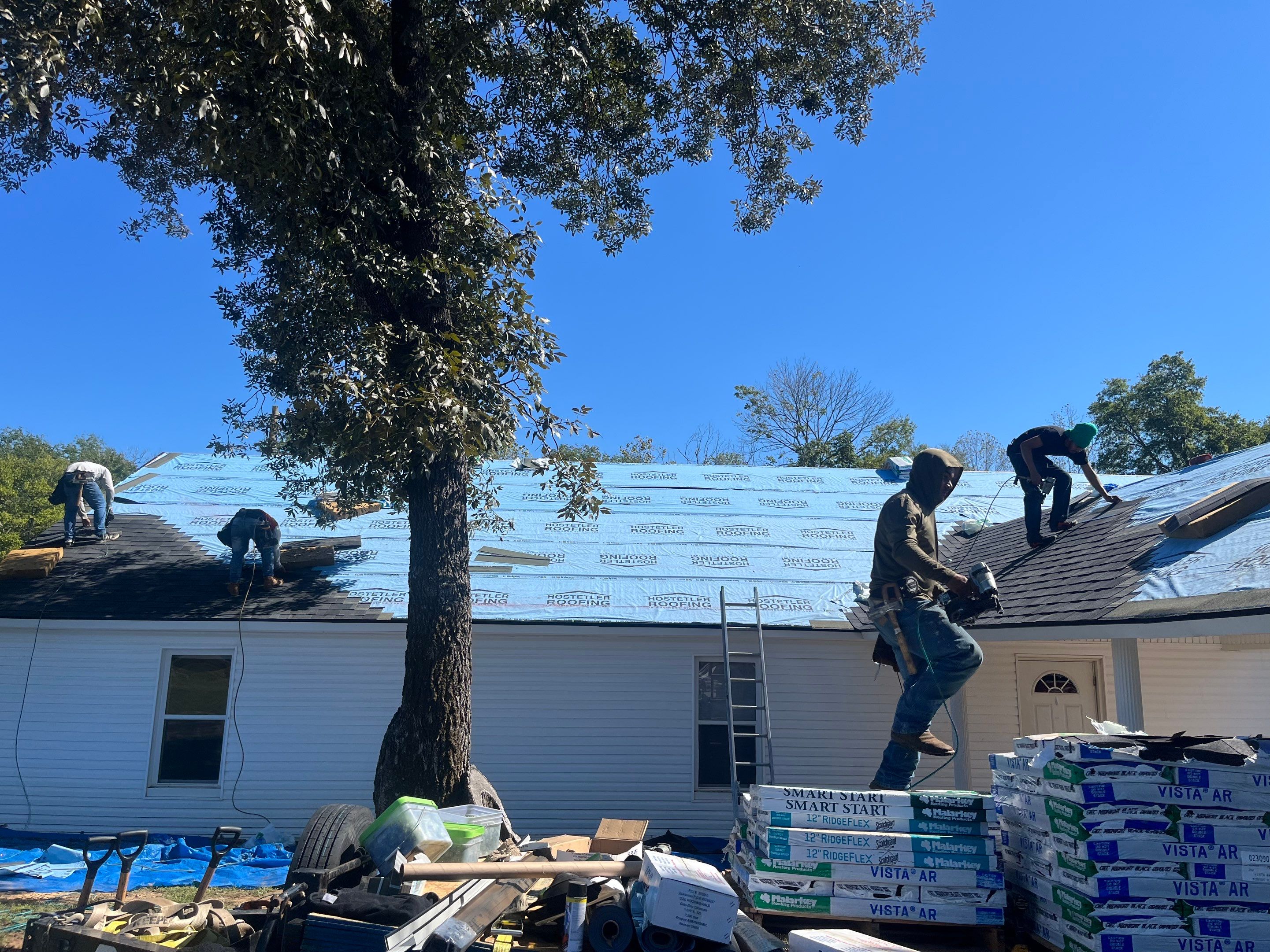 Residential Roofing Repair using Malarkey Vista by Hostetler Roofing