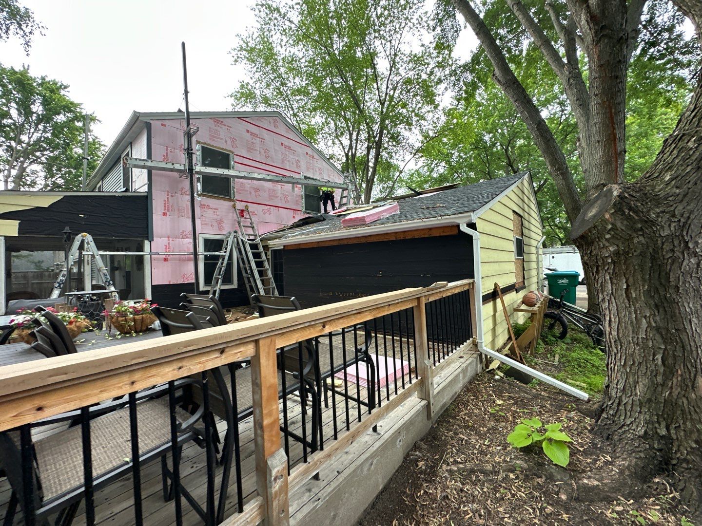 Siding replacement. Isanti Mn by Koska construction llc