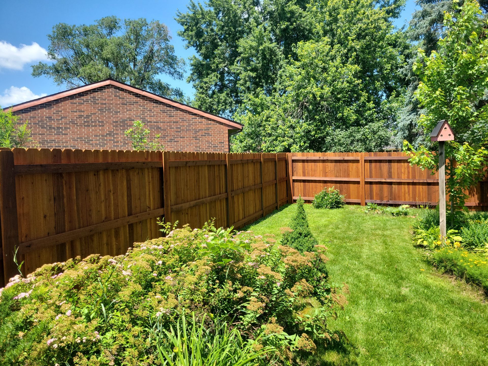 Project in Janesville by Perfect Picket Fence and Stain