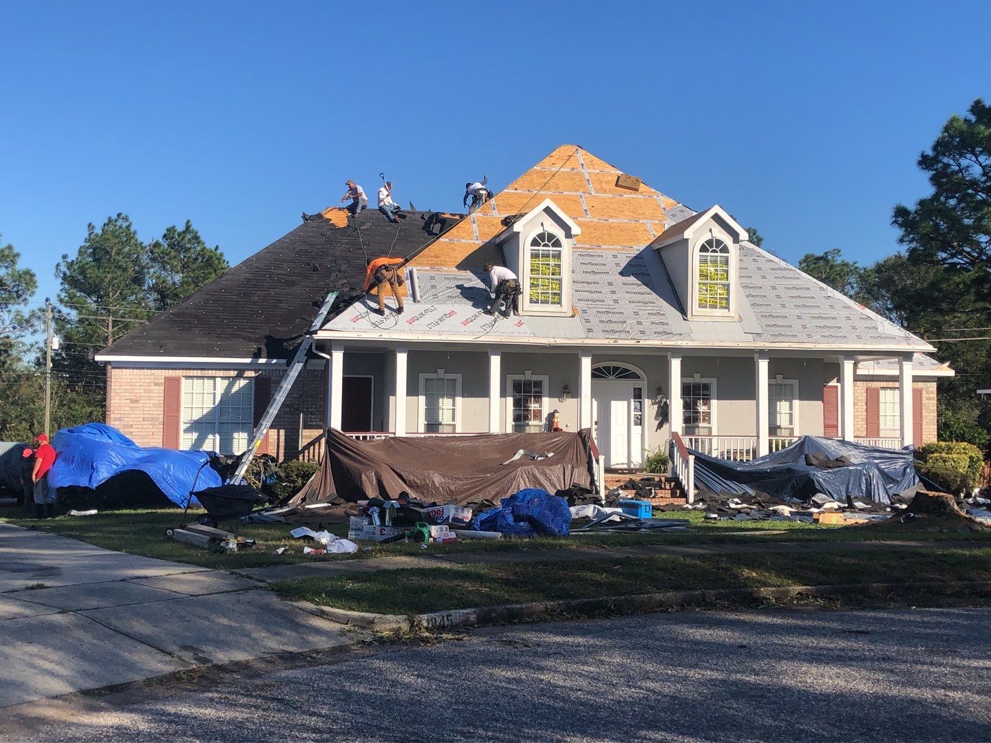Residential Roofing Repair using Roof Replacement by American Roofing & Construction LLC