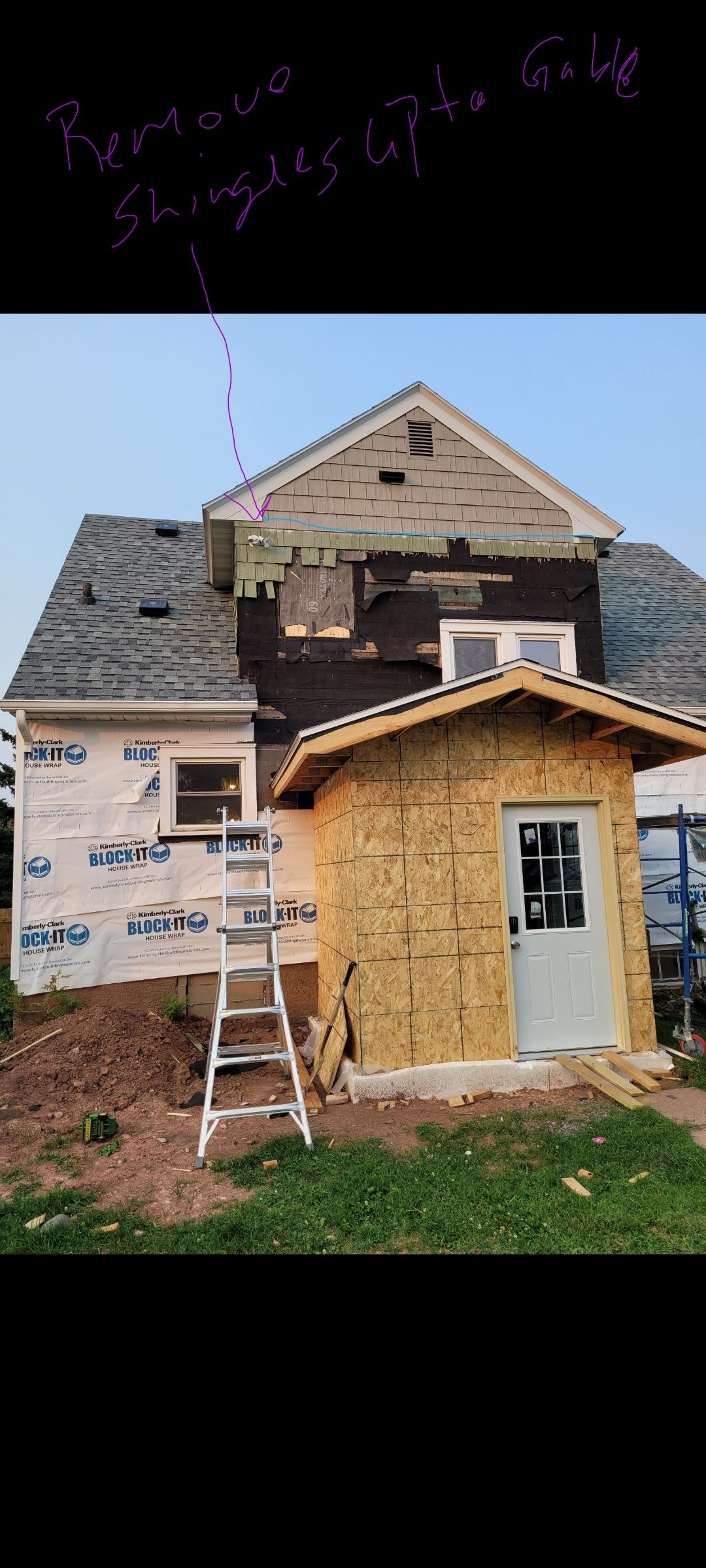 Mudroom Addition & Siding by Anchor North Property Services