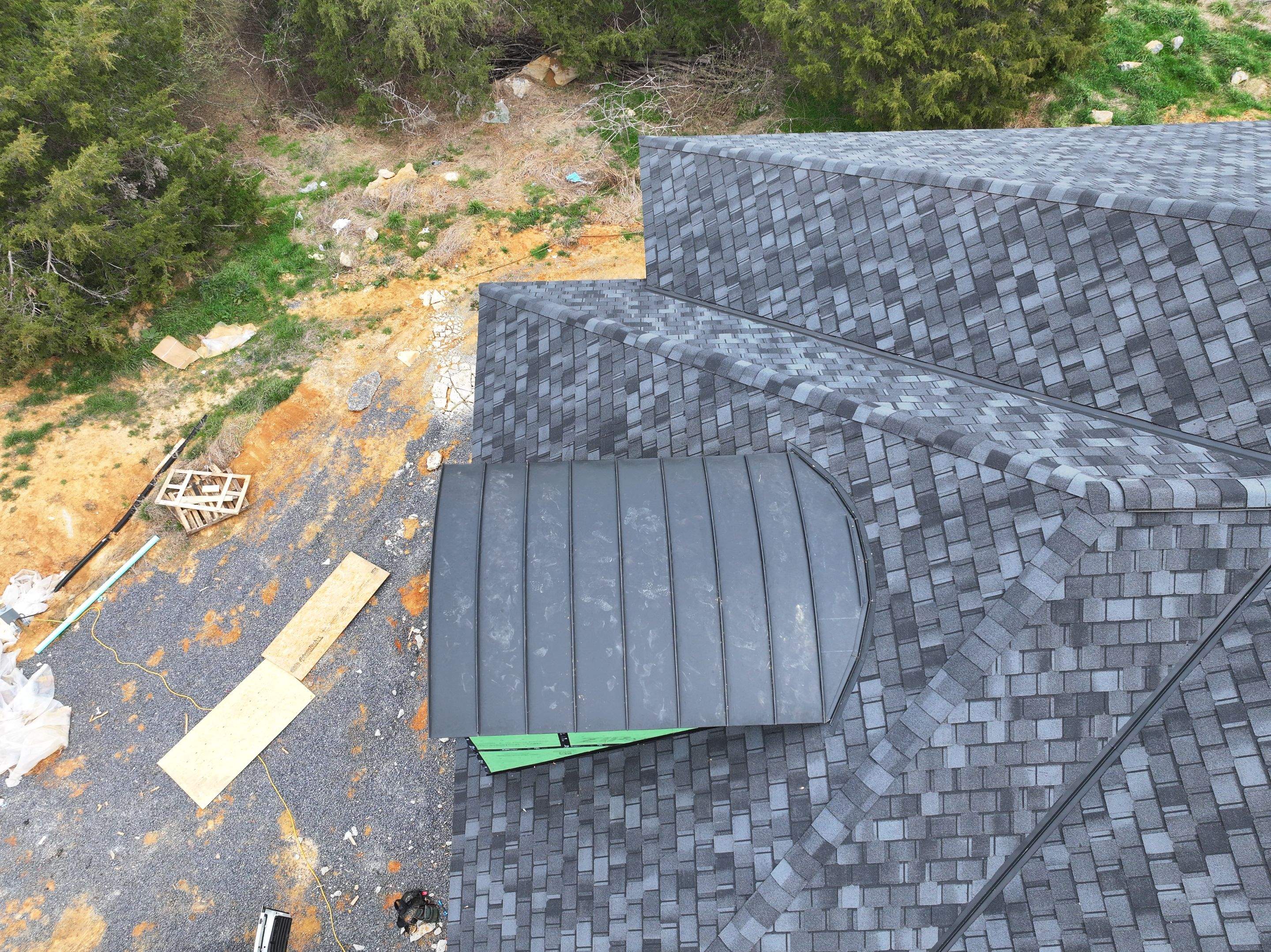 Lake Road New Construction - Belmont by Omnia Roofing