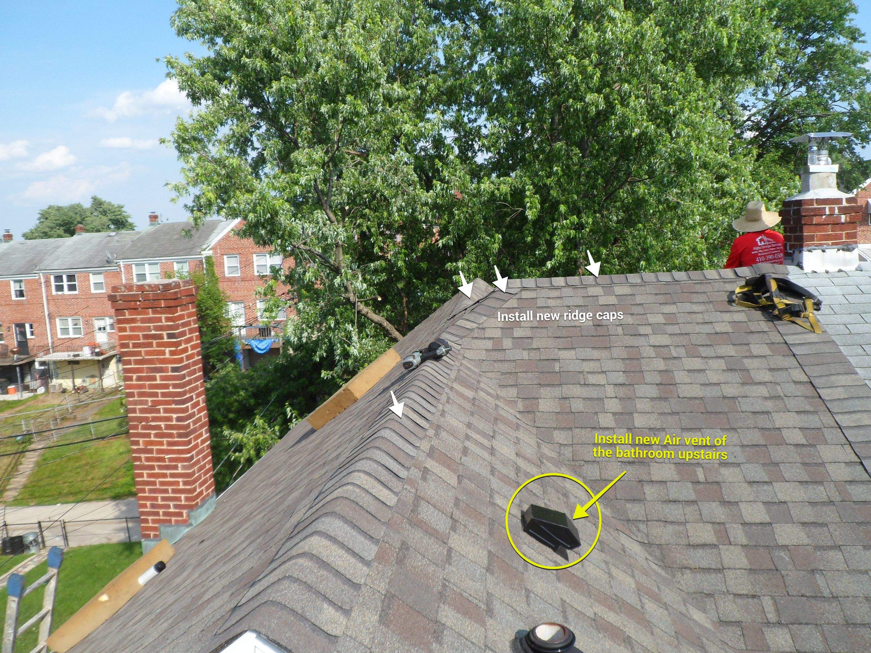Residential Roofing Installation using Landmark Pro  by Alpha Design Services