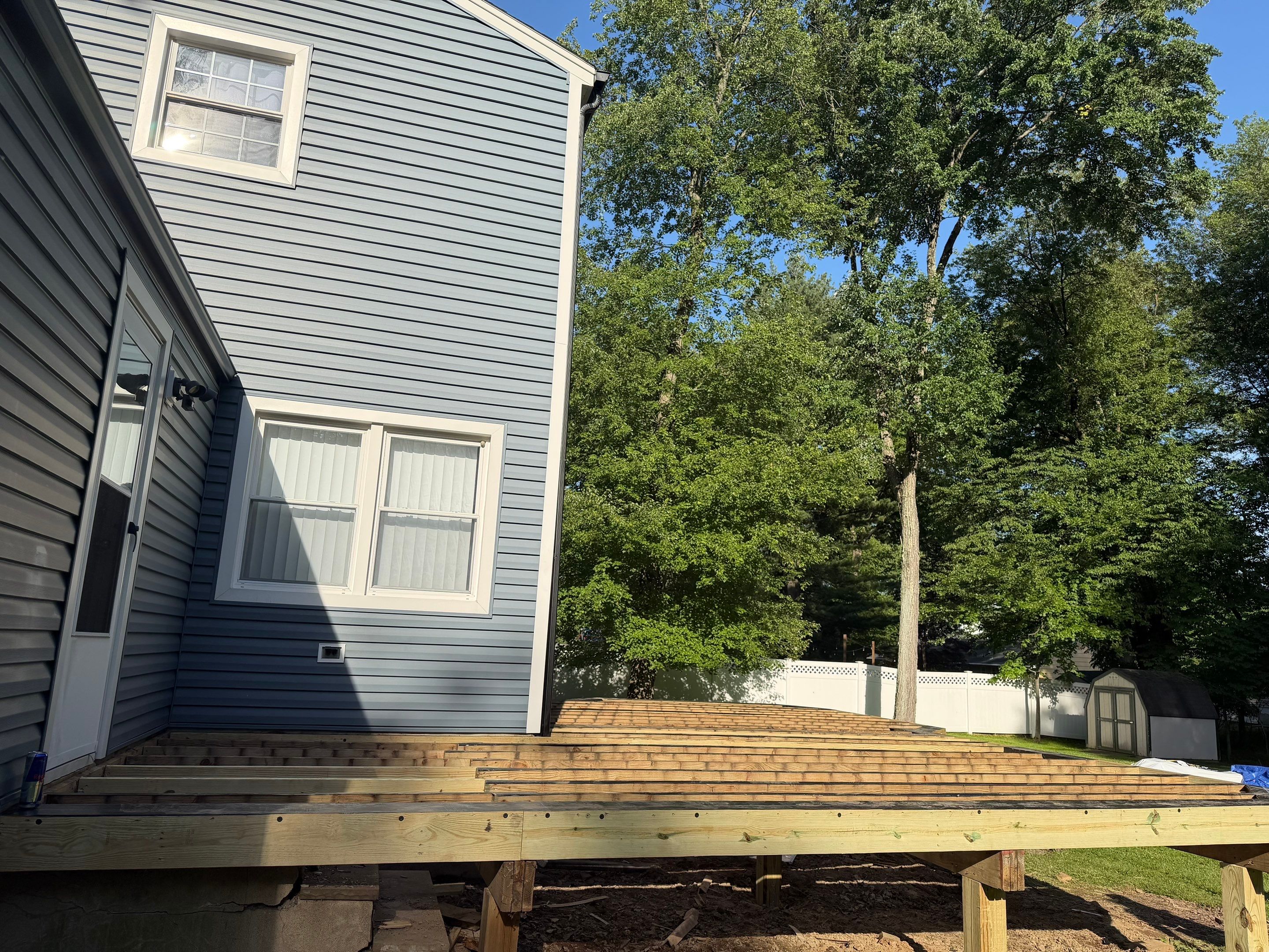 New deck in Morris Plains, New Jersey by deck guardian