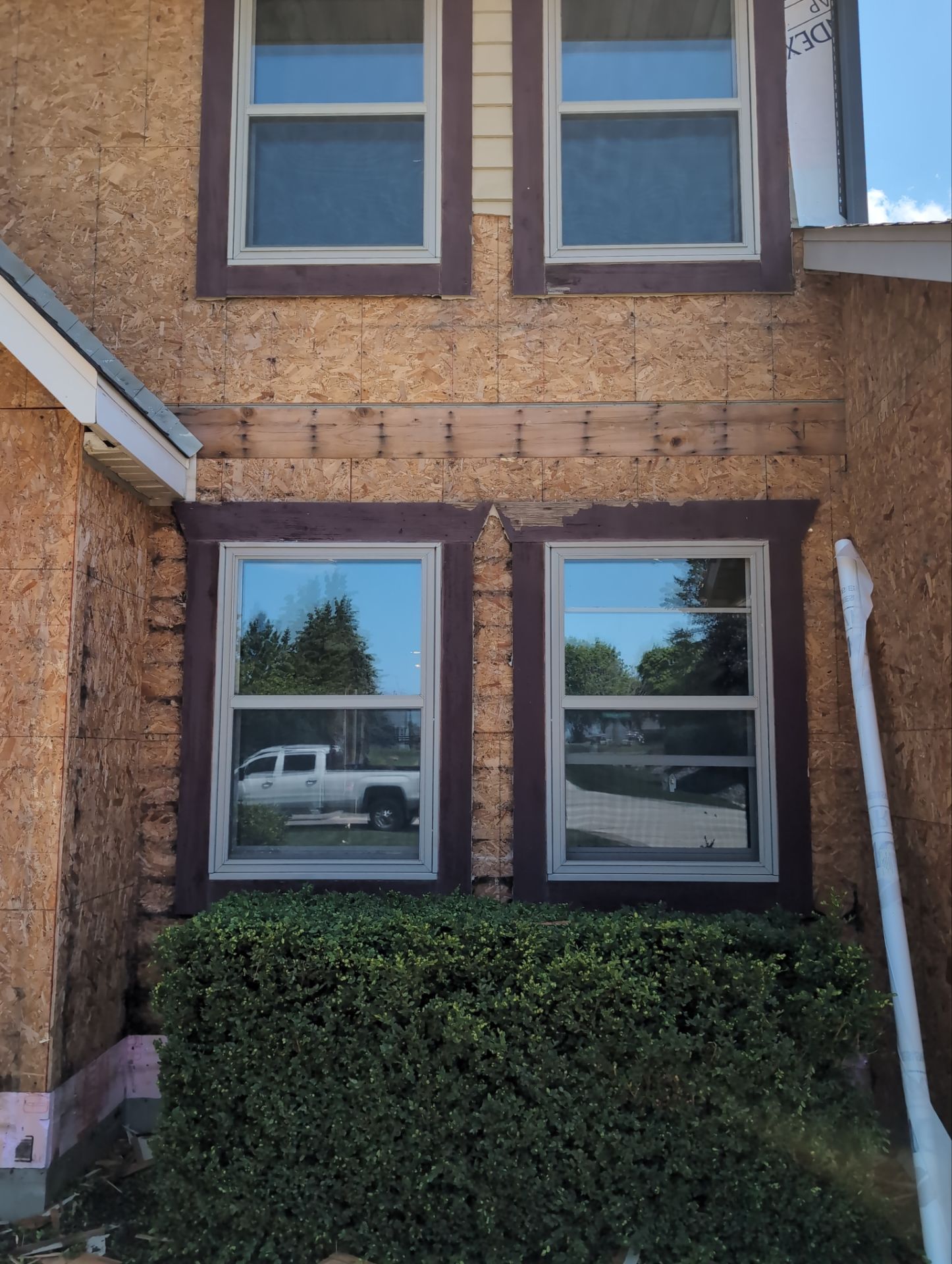 Bye Bye Cedar Siding ! Hello Misty Shadow!  by Gellings Roofing & Siding
