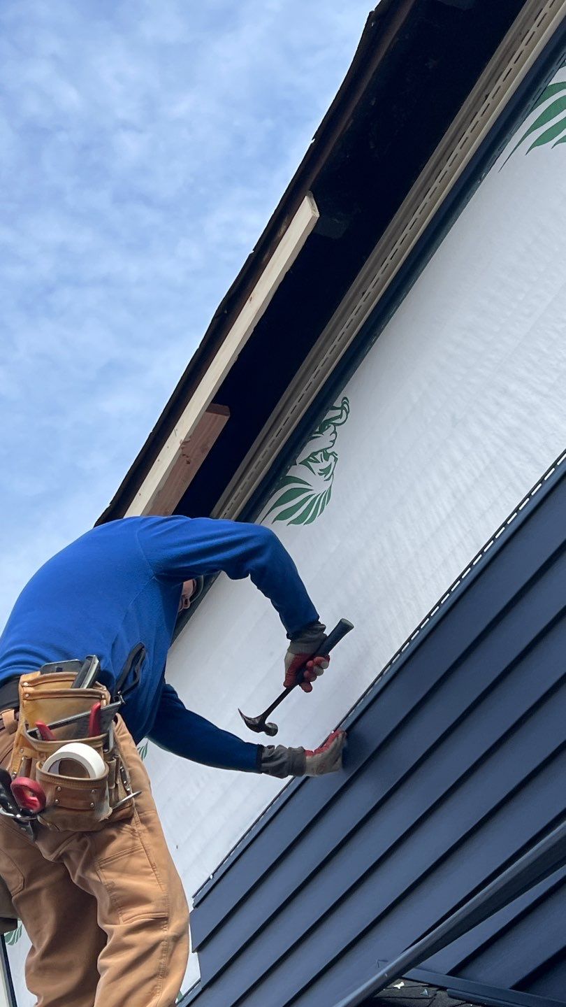 Adding Windows and installing Siding by Know-A-Guy Roofing & Exteriors