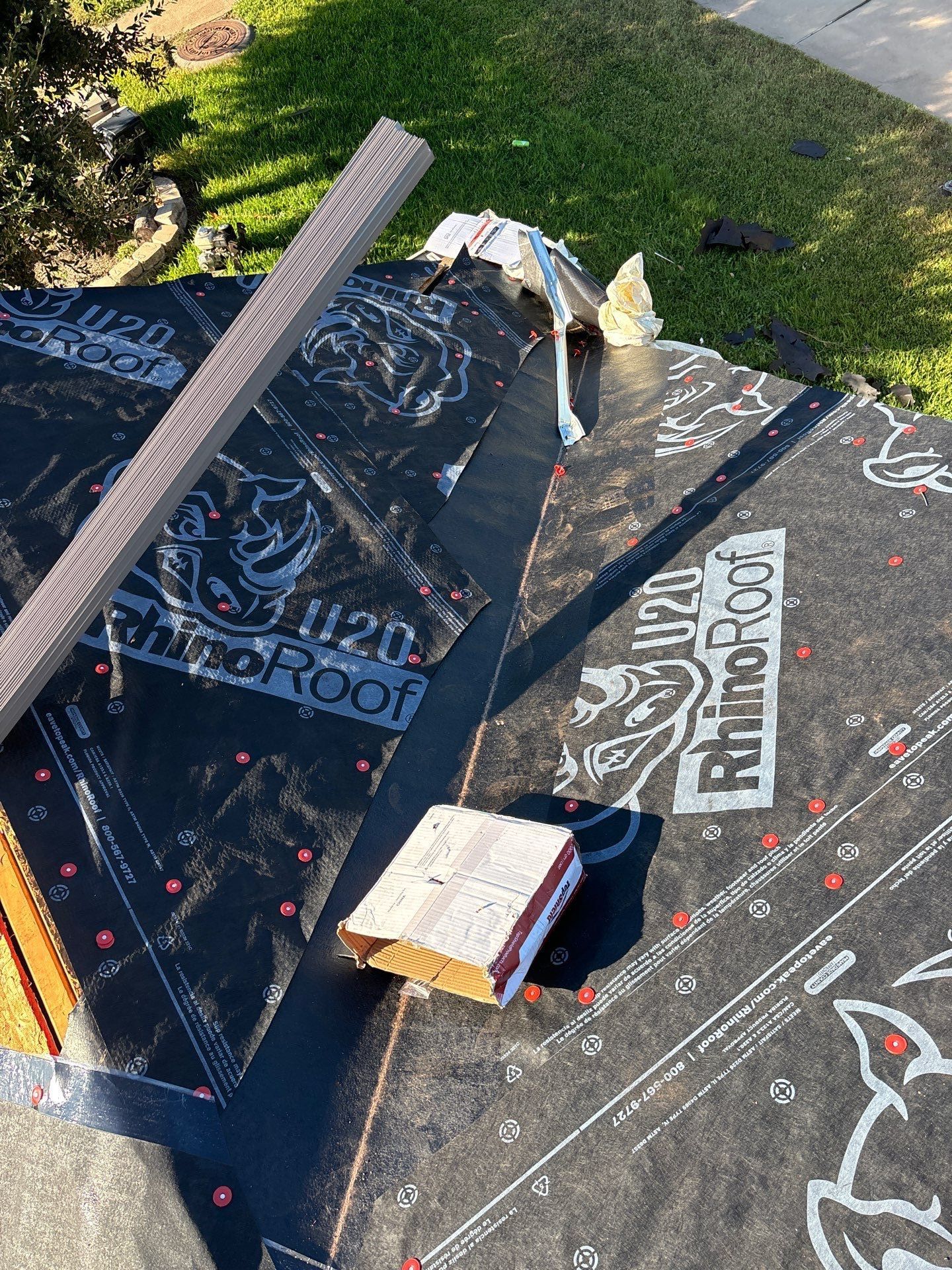 Residential Roofing Installation using Owen's Corning Duration (Lifetime) Shingles by Roof Repair Company