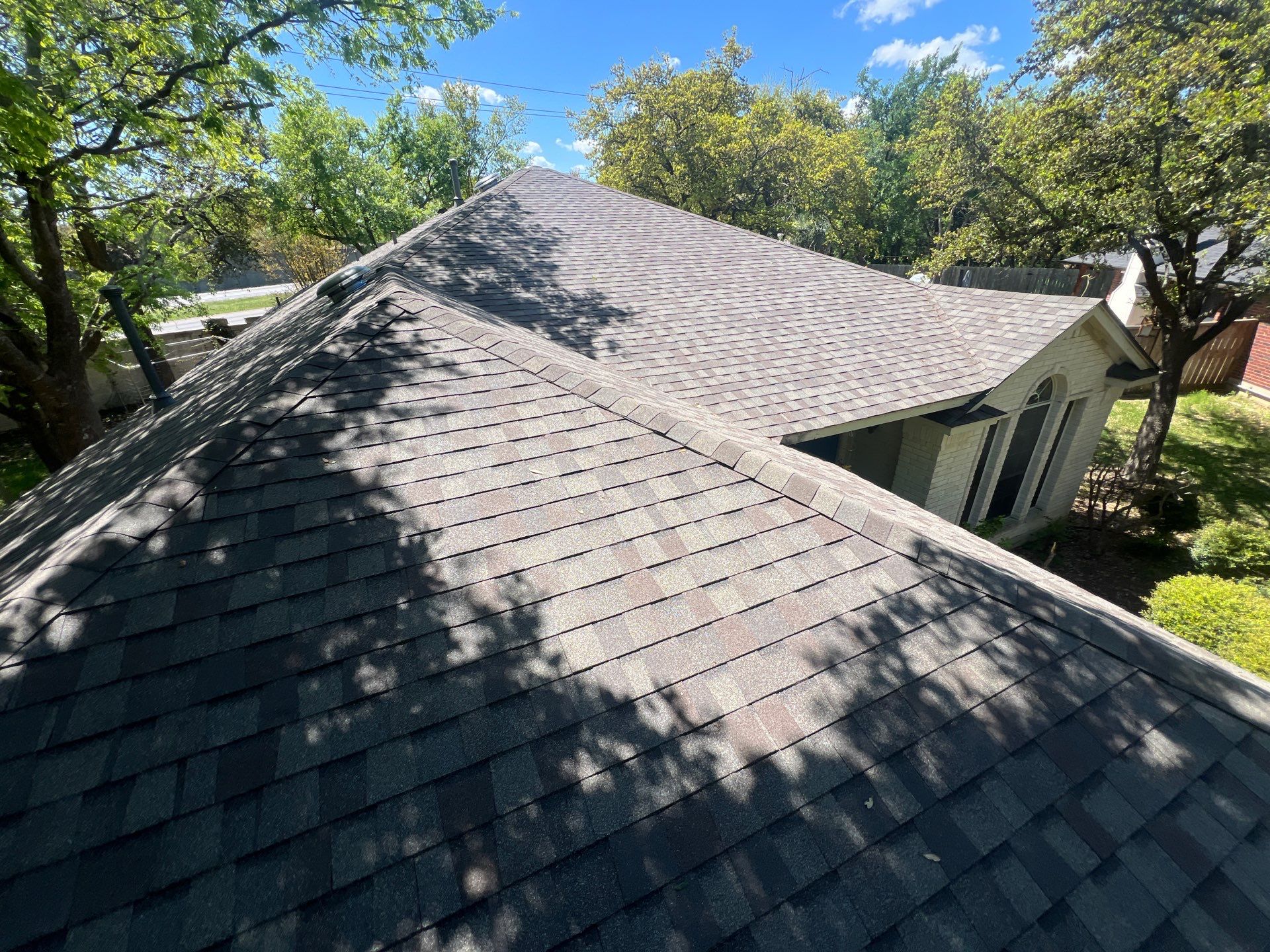 Rental property upgrade using CertainTeed Landmark shingles. by Oakwood Roofing and Construction, LLC