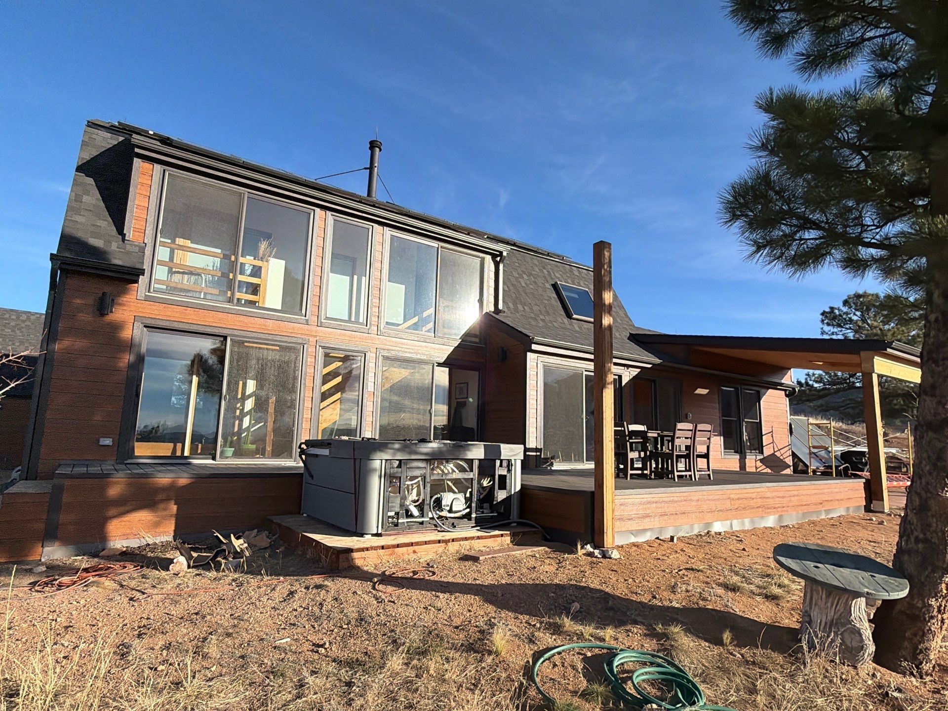 Project in Lyons by Ideal Siding Boulder