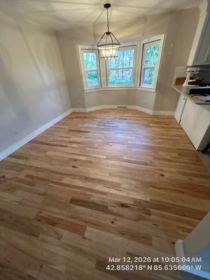 Water Damage + New Finish on Maple
