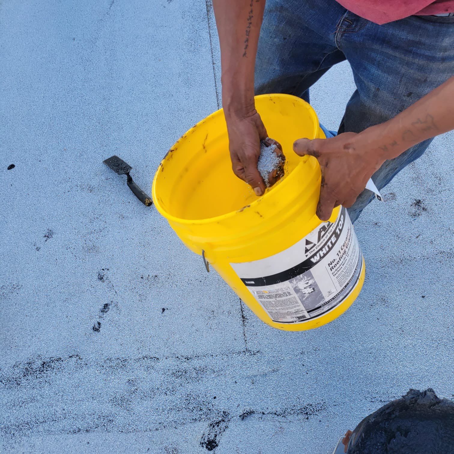 Commercial Roofing Repair using BUR by Four Peaks Roofing