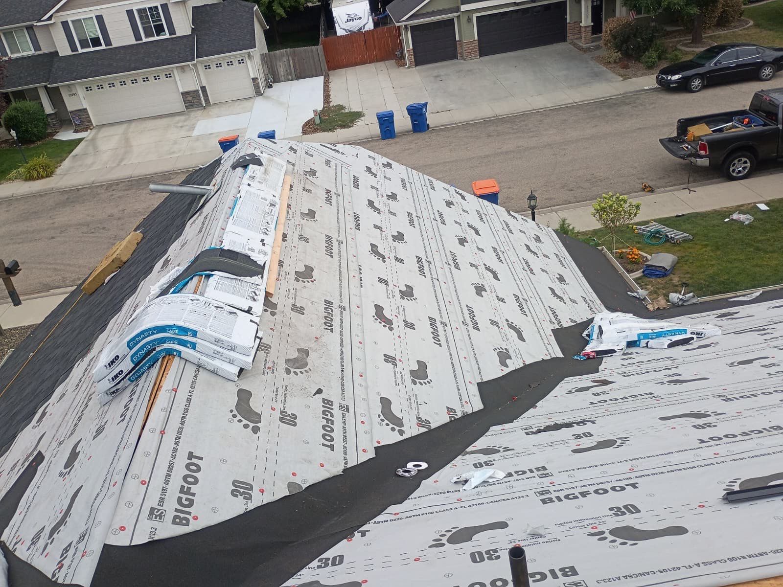 Residential Architectural Shingle Roof Replacement in Boise Idaho by Olive Roofing