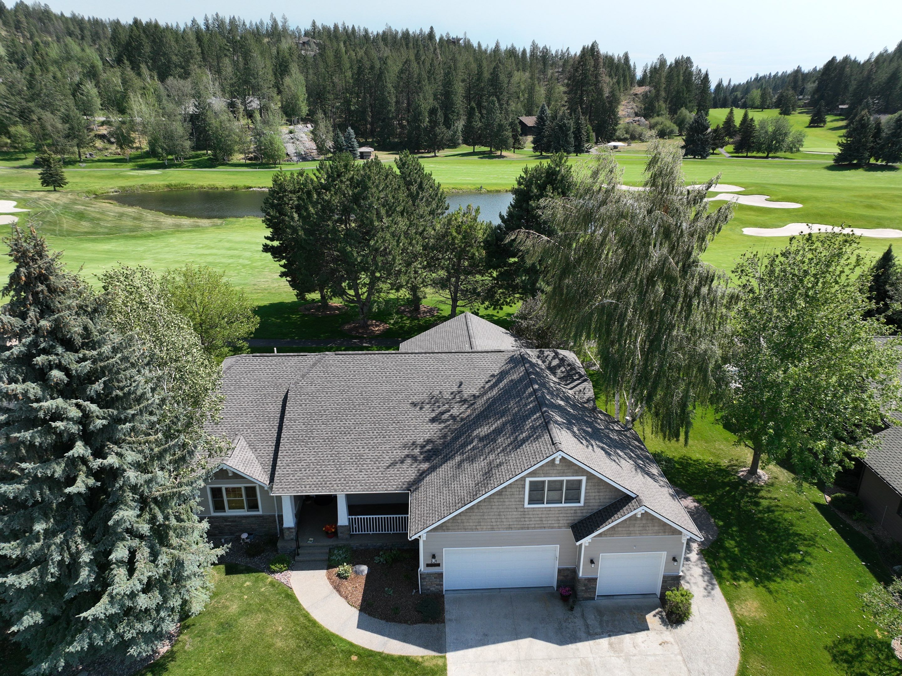 GAF Timberline HDZ - Mission Brown by Montana Roofing Solutions