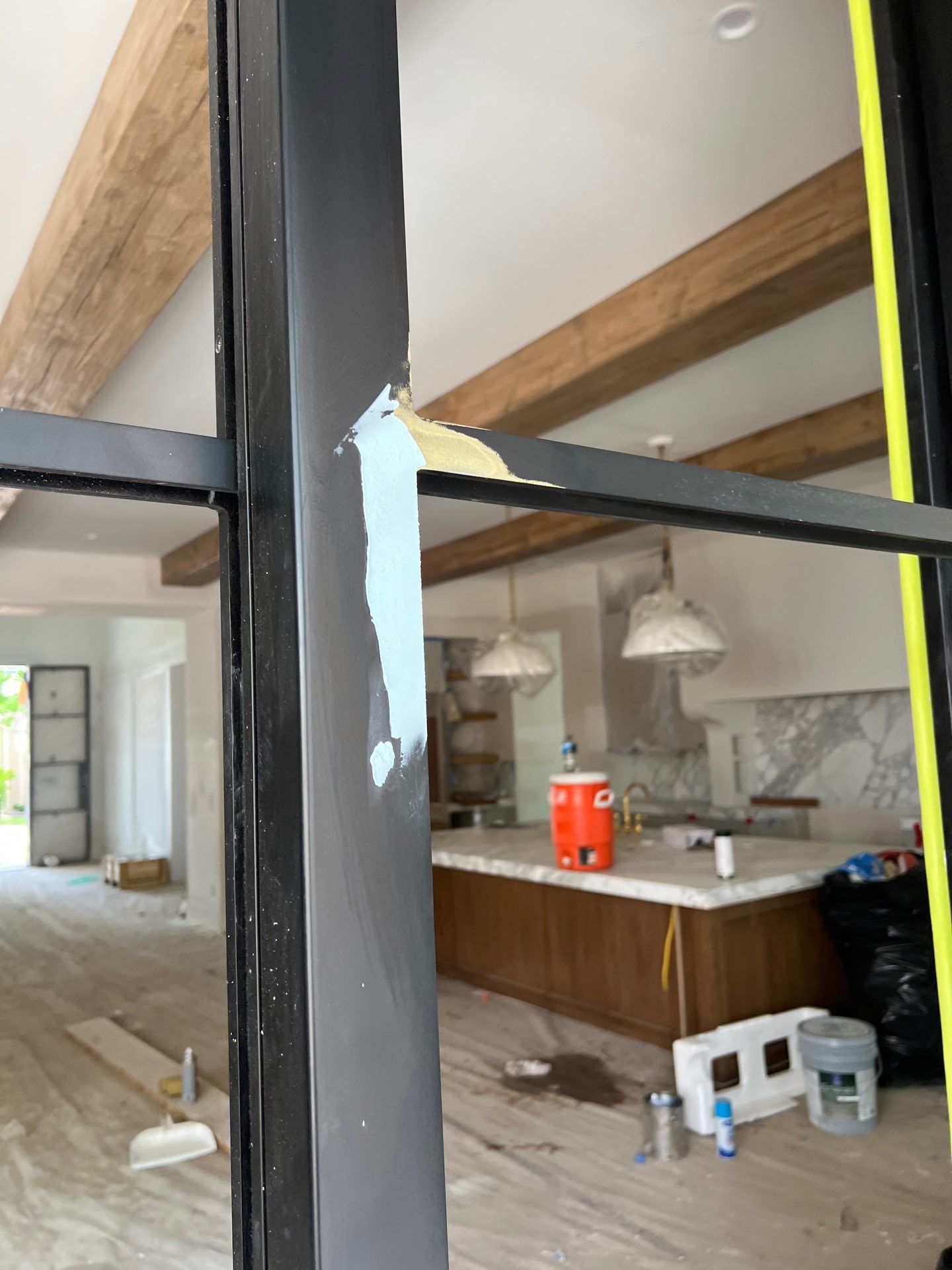 Custom 6-Panel Bi-Parting Sliding Pocket Door Installation in Dallas by Solara Custom Living