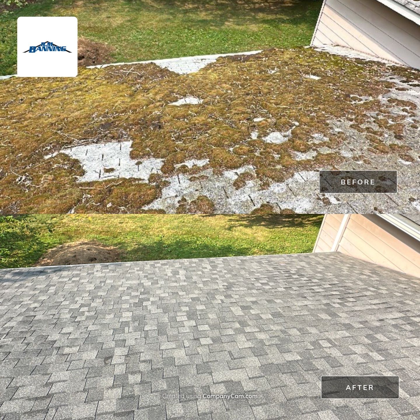 Vienna: CertainTeed Landmark Pro Architectural Shingles in Max Def Pewterwood by RM Banning, Inc.