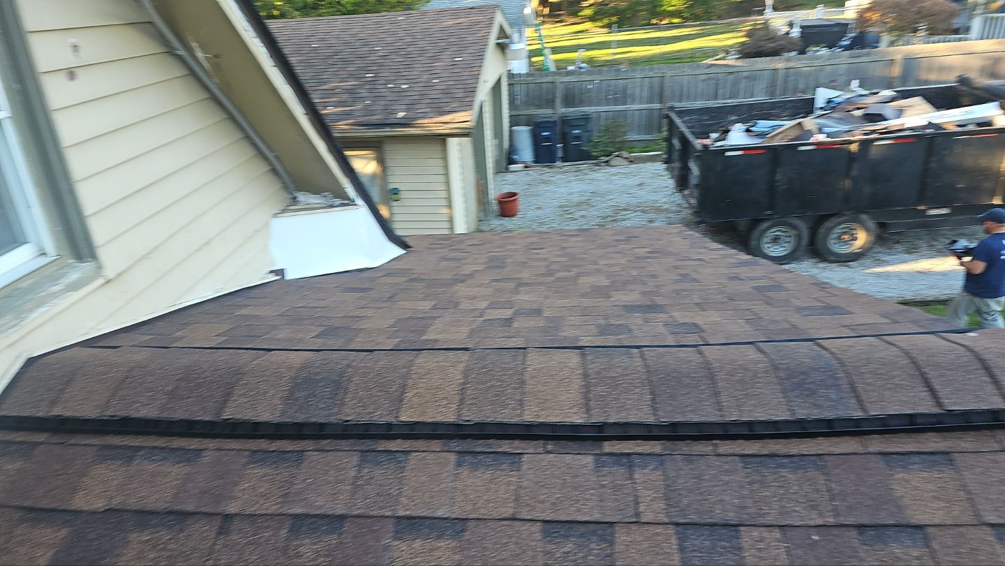 Atlas Pinnacle, Color, Burnt Hickory, Drip Edge, Color, Musket Brown by Eagle Eye Roofing