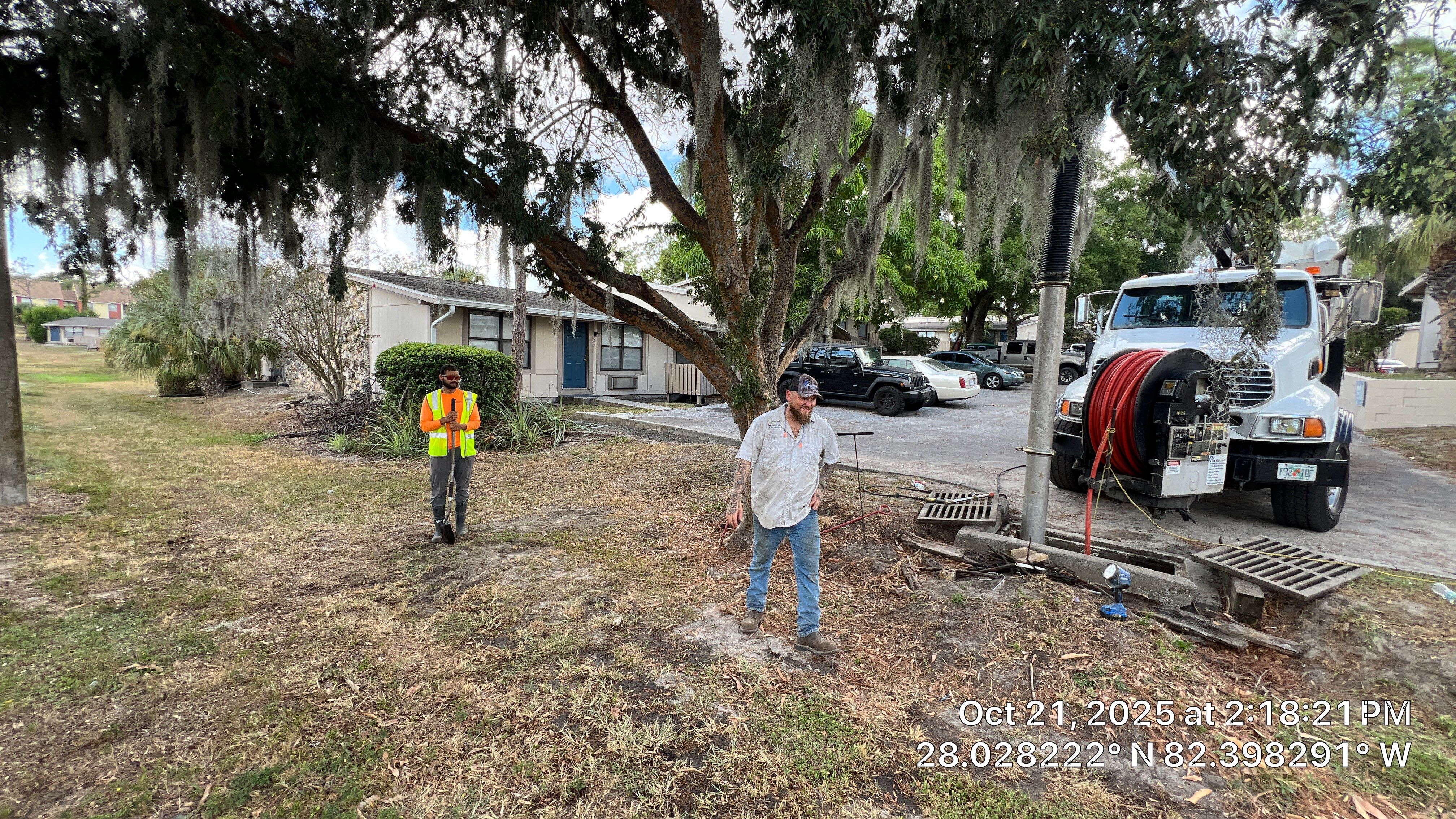 Apartment Complex Storm Water System Cleaning and Maintenance by APS Power & Water