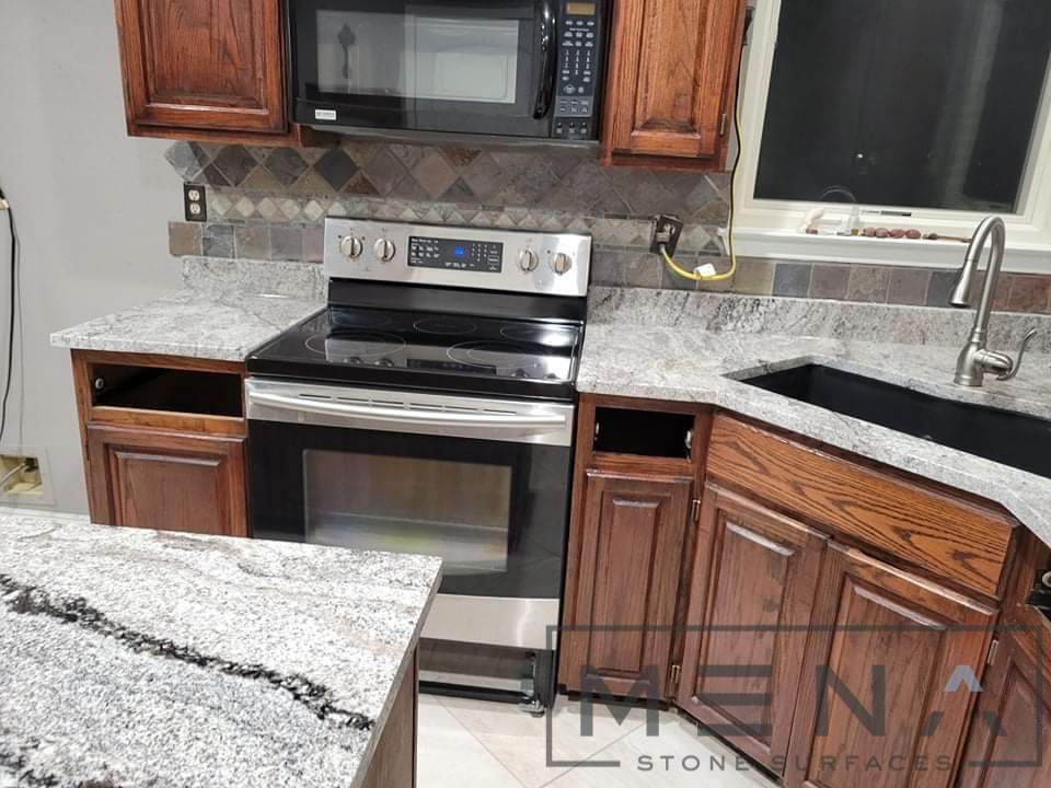 San Antonio Kitchen Upgrade with Granite Countertops by Mena stone surfaces