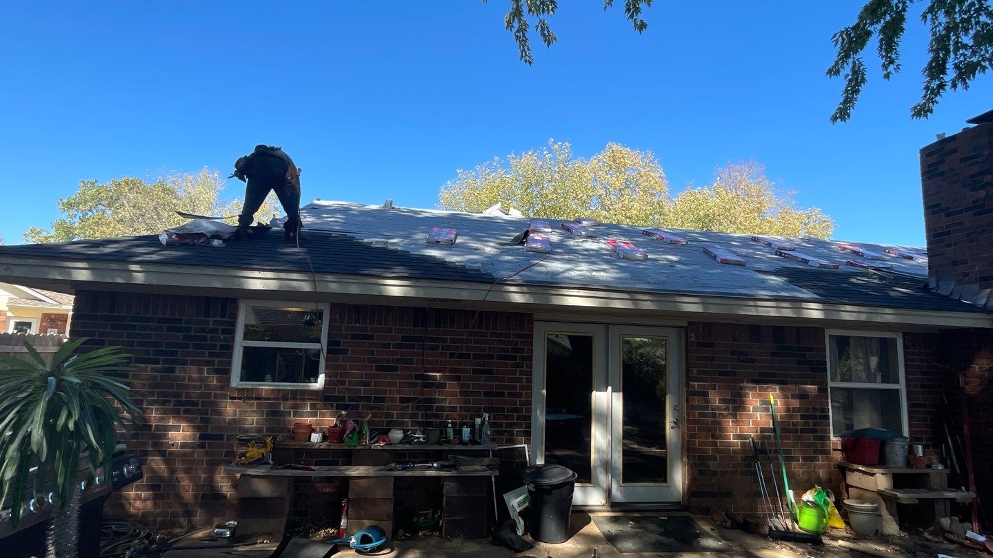 Residential Roofing Installation using GAF Natural Shadow  by A & H Roofing and Contracting
