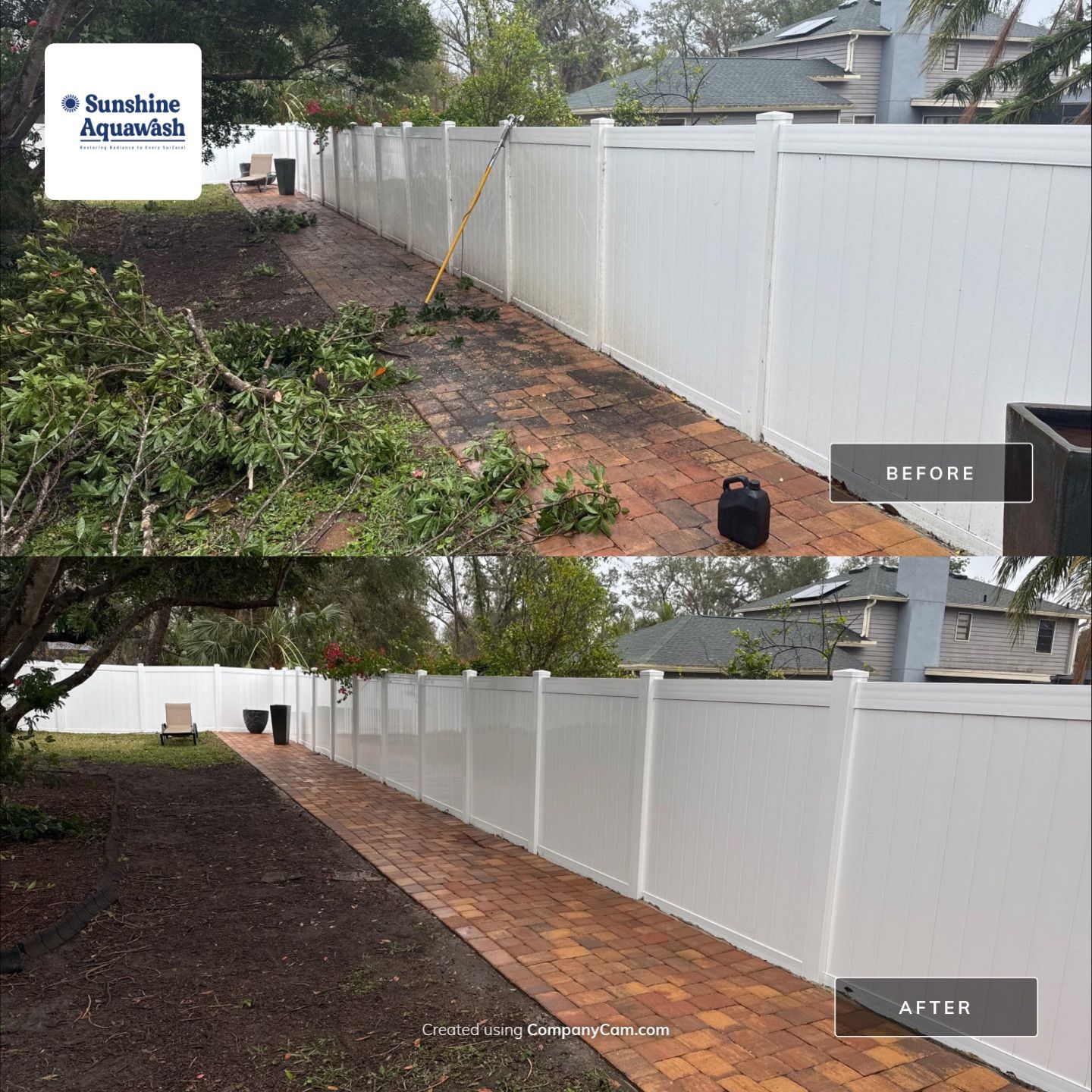 Lanai & Screen Enclosure Cleaning, Paver and Fence Cleaning by Sunshine AquaWash