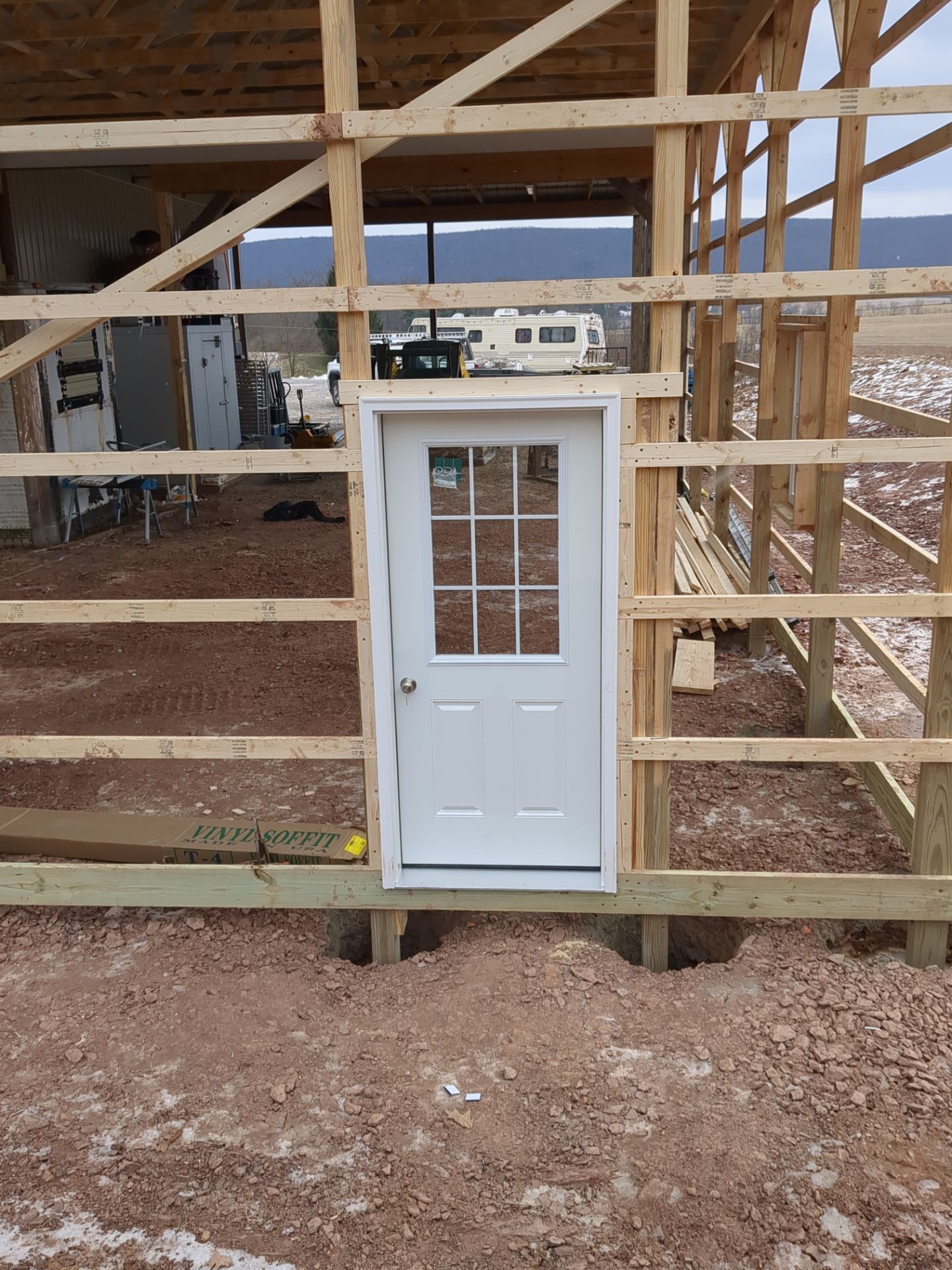 Pole Barn addittion by Esh Builders