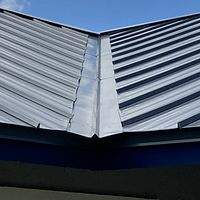 24ga 1" Nail-Strip Charcoal Gray  by Total Roofing System The Metal Roof Experts